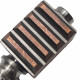 Вал на кормилния механизъм 135 mm за японски трактор Kubota L1802, L2002, L2202, L2402, L2602, L2802, L3202, L3602, L4202