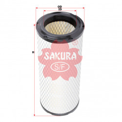 Филтър въздушен основен груб A-8505 за двигател на трактор