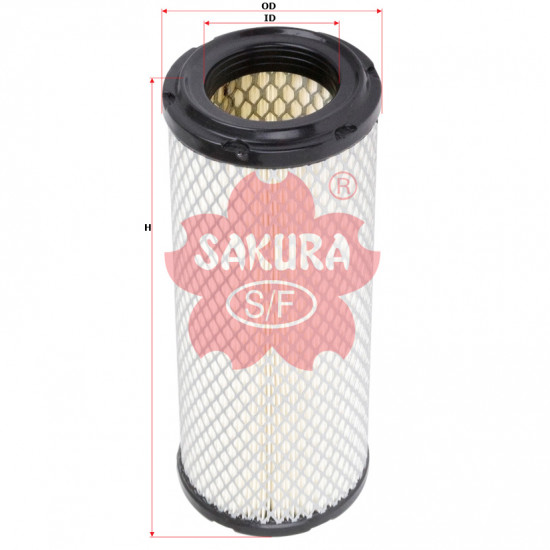 Филтър въздушен основен AS-8801 за двигател на трактор