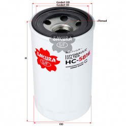 Филтър хидравличен HC-5816 за двигател на трактор
