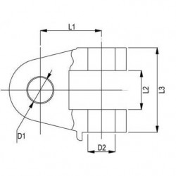 Накрайник обтяжка за трактор Fiat, New Holland