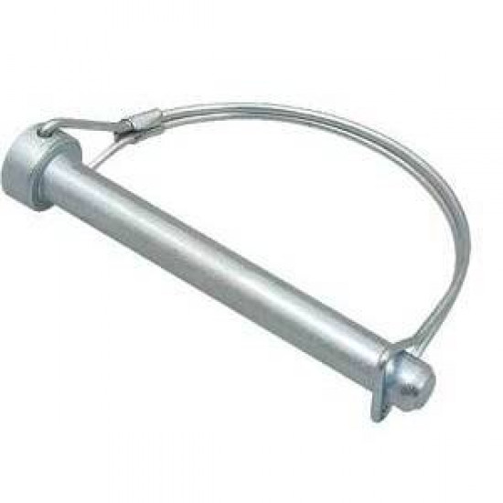 Щипка с гъвкав клап за тръба на трактор с диаметър на щифта 9.5 мм.