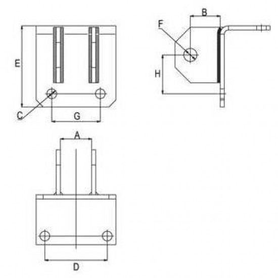 Планка за централен винт на трактор Iseki TU
